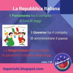 La repubblica italiana spiegata in maniera semplice: https://www.youtube.com/watch?v=FXMsmqRl25U #repubblicaitaliana #italia #statoitaliano #istituzioni #costituzione #italia #italianoperstranieri